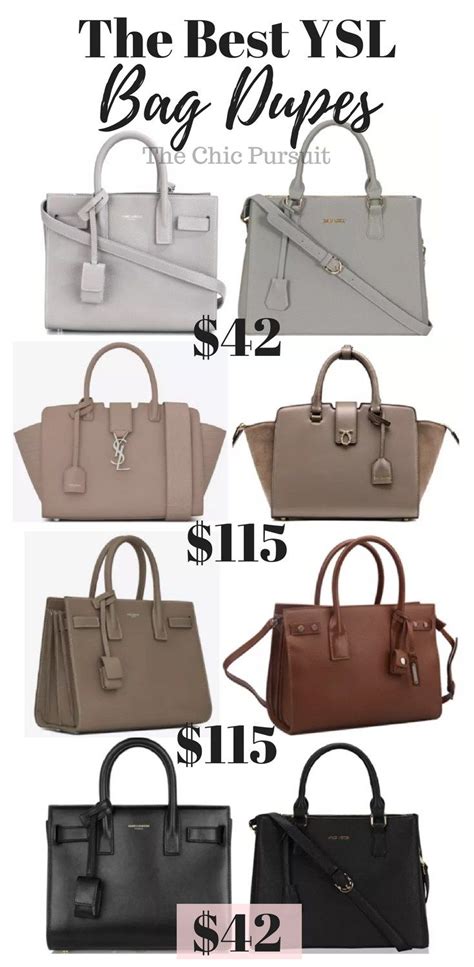 cream ysl bag dupe|ysl niki bag dupes.